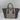 Prada Gray Suede Twin Pocket