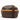 Louis Vuitton Reporter PM i Monogram canvas med brun stofskulderrem, set forfra