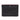 Chanel clutch i sort quiltet caviar-læder med lille CC-logo, set forfra