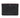 Chanel clutch i sort quiltet caviar-læder med lille CC-logo, set forfra